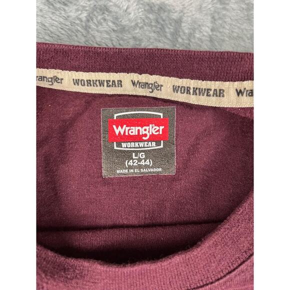Men’s red large Wrangler workwear good condition - Picture 6 of 10